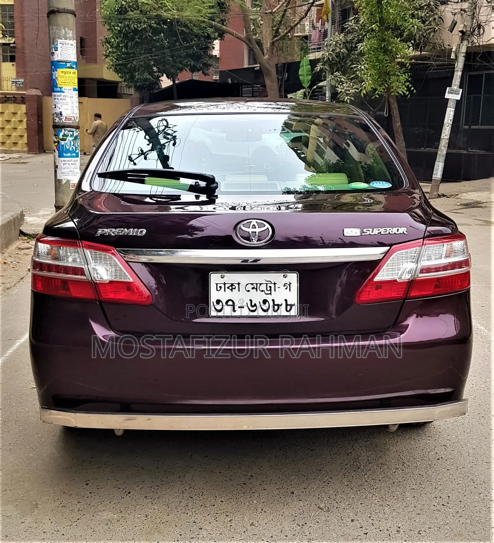 Toyota Premio 2008 Maroon