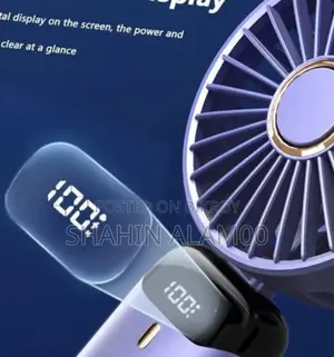 Portable Digital Display Fan
