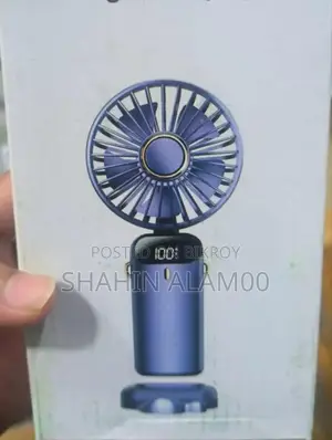 Portable Digital Display Fan