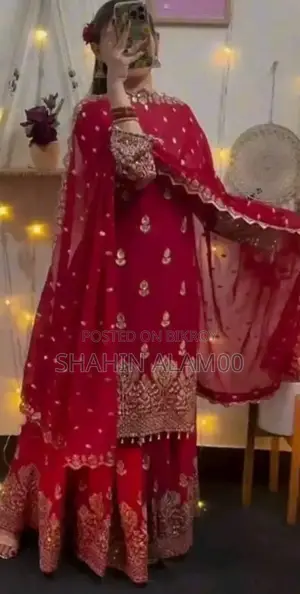 জর্জেট থ্রি-পিস