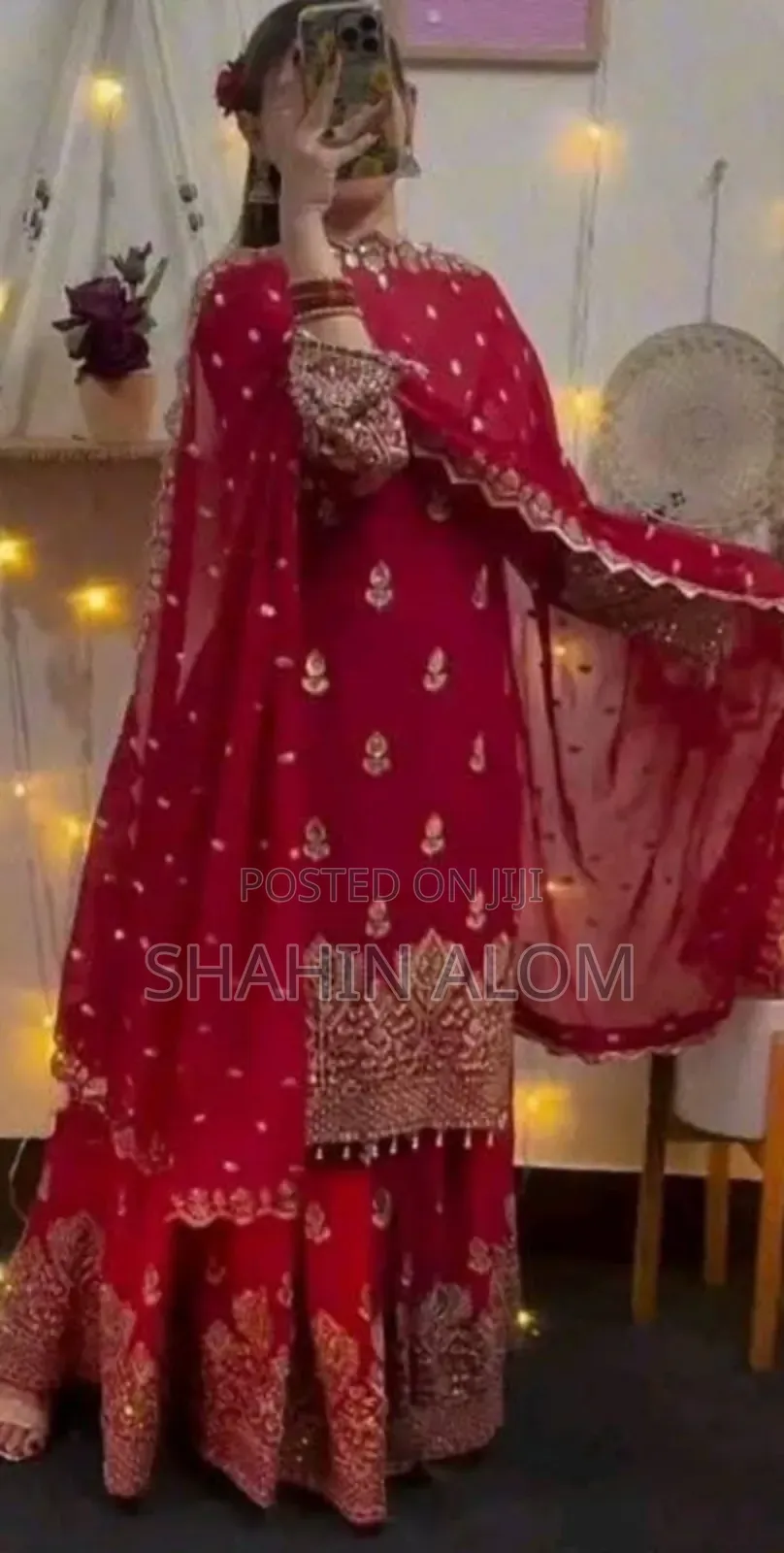 জর্জেট থ্রি-পিস