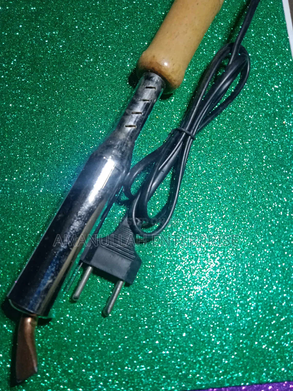 Soldering Iron 150w a Hand Tool That Supplies Heat to Melt Solder.