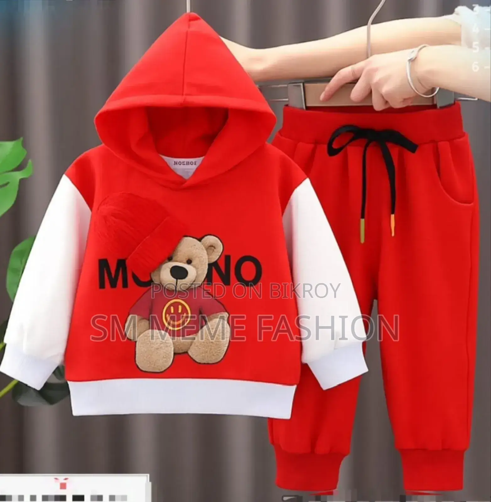 Elegant Stylish Baby Sweetshart and Trouser Set