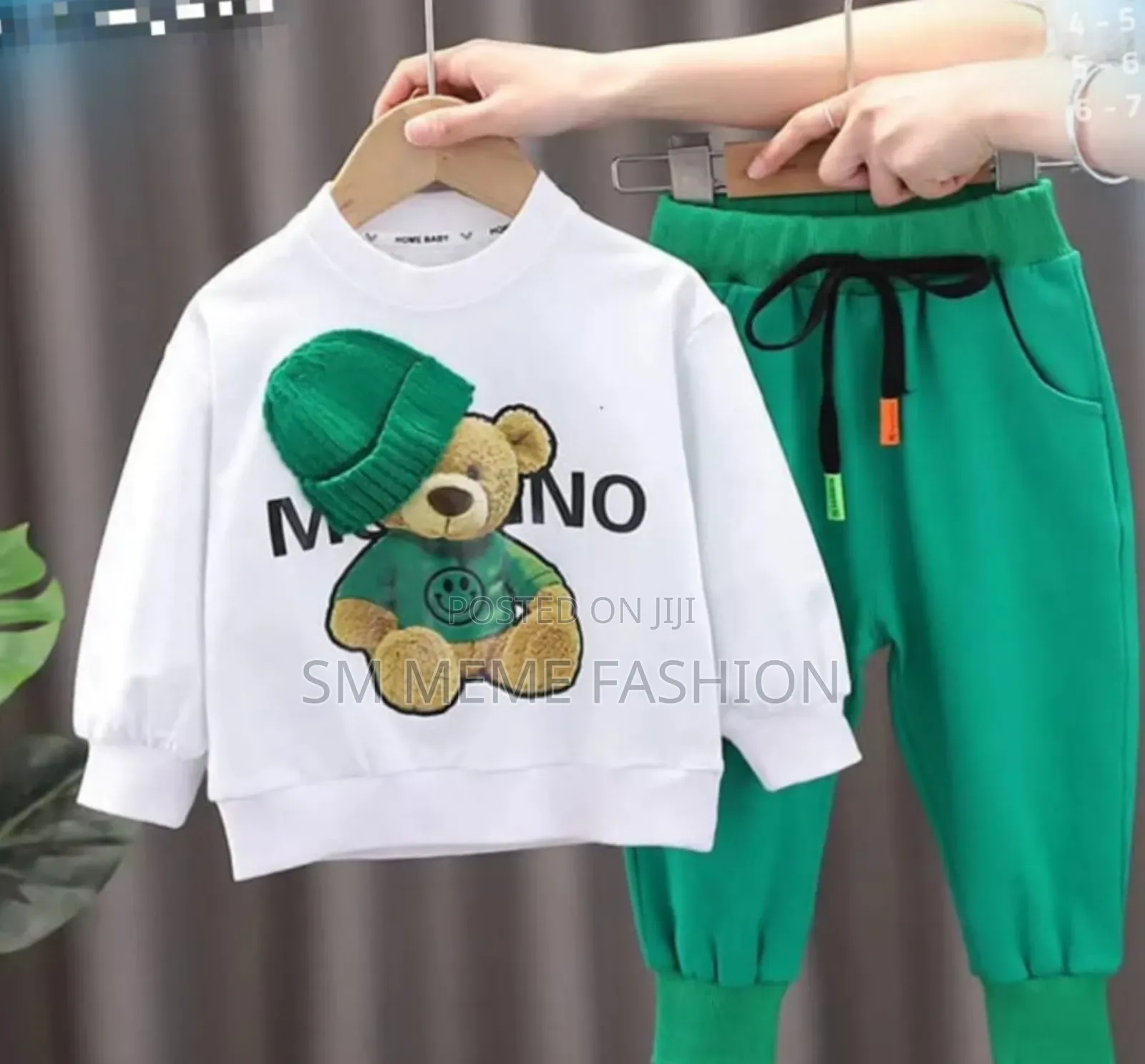 Elegant Stylish Baby Sweetshart and Trouser Set