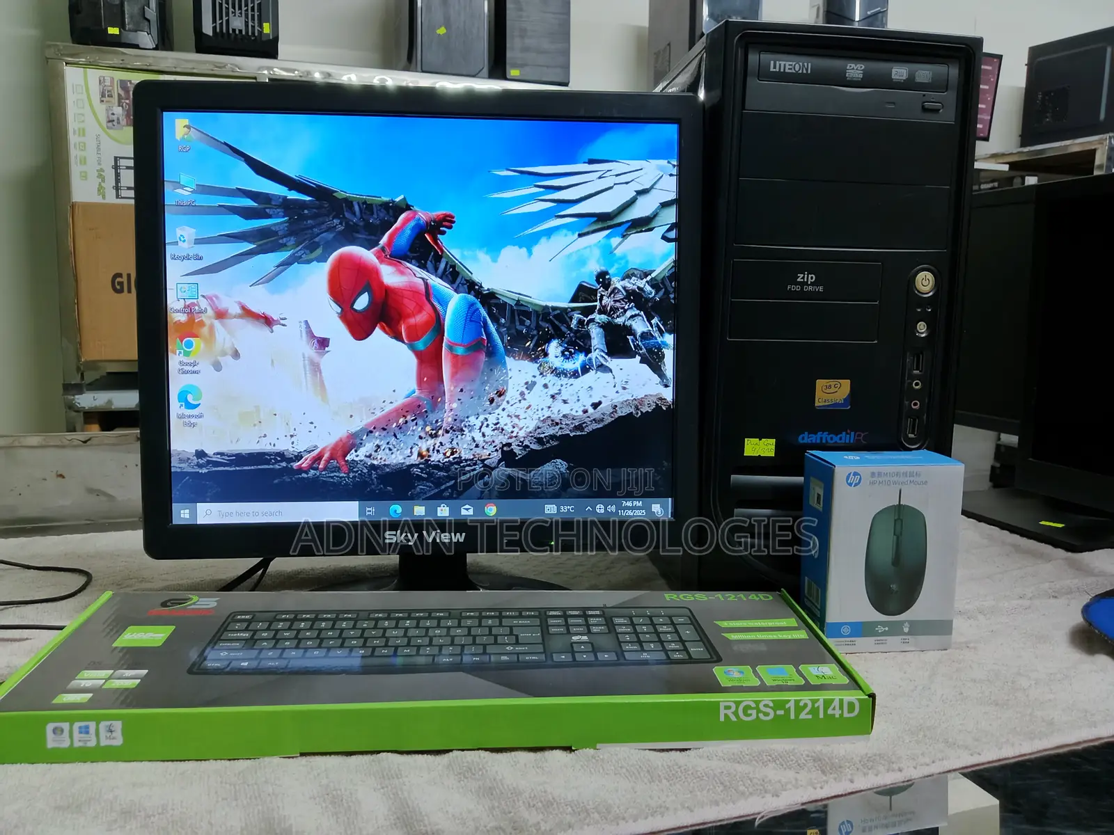 Desktop Computer 4GB Intel Core 2 Duo HDD 500GB