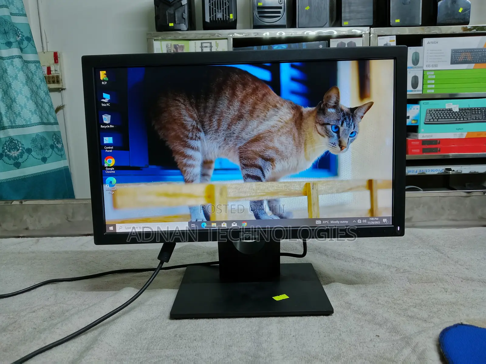 Dell E1916hv — 19′′ Widescreen Hd Led Monitor |Budget Friendly