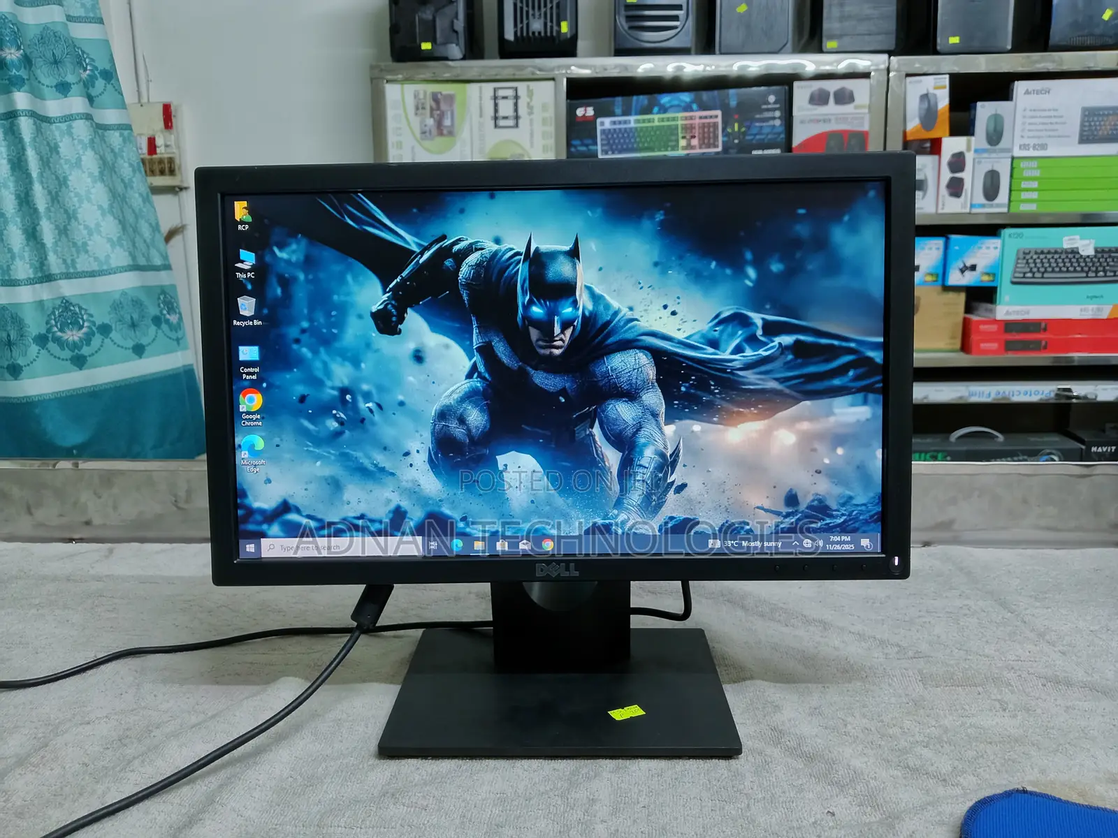 Dell E1916hv — 19′′ Widescreen Hd Led Monitor |Budget Friendly