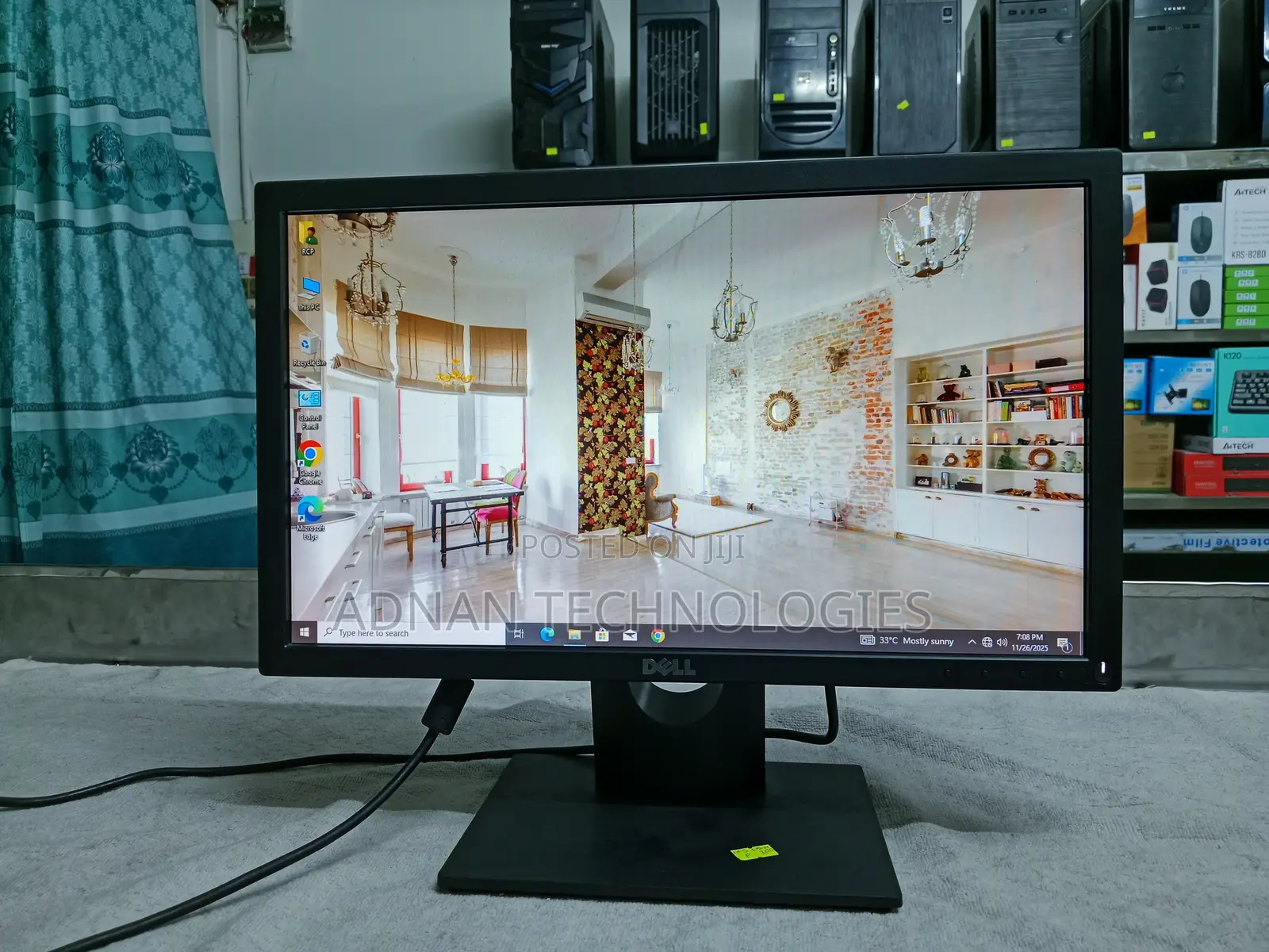 Dell E1916hv — 19′′ Widescreen Hd Led Monitor |Budget Friendly