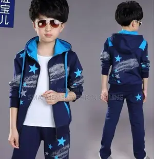 New Stylish Sweatshirt and Trouser Set for Kids