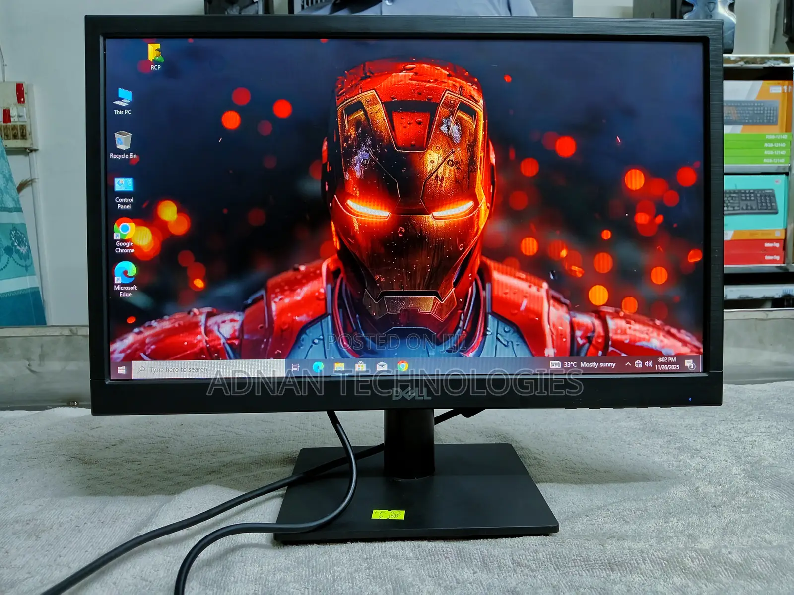 Dell E1918h – 19′′ Led Hd Monitor | Hdmi Vga Available