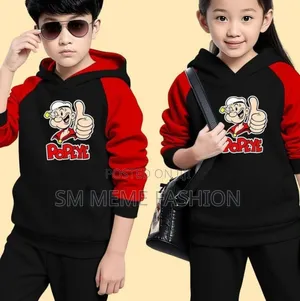 New Stylish Sweatshirt and Trouser Set for Kids