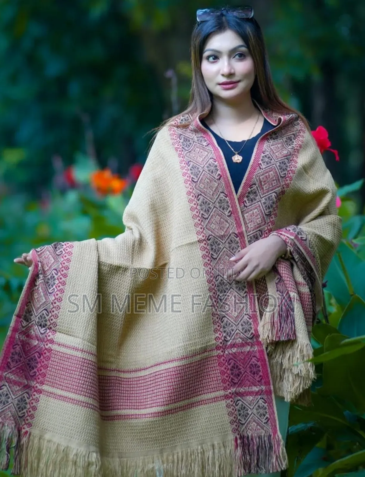 Traditional Tangail Wool Shawl/Wrap Collection.