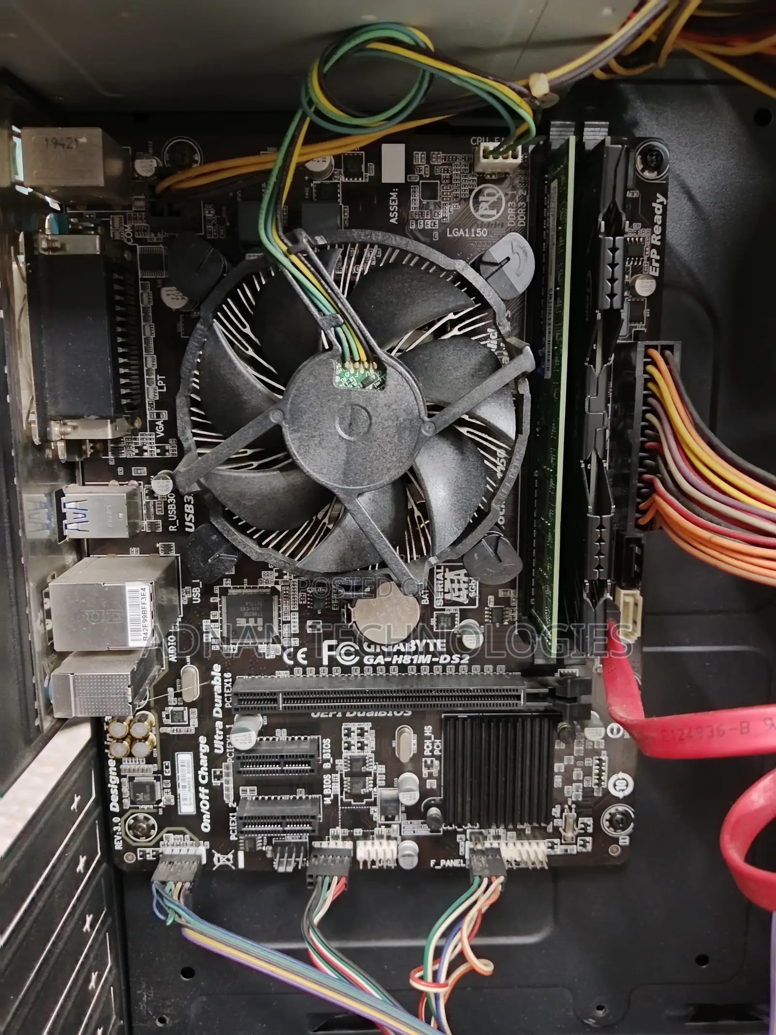 Desktop Computer 8GB Intel Core I3 SSD 128GB