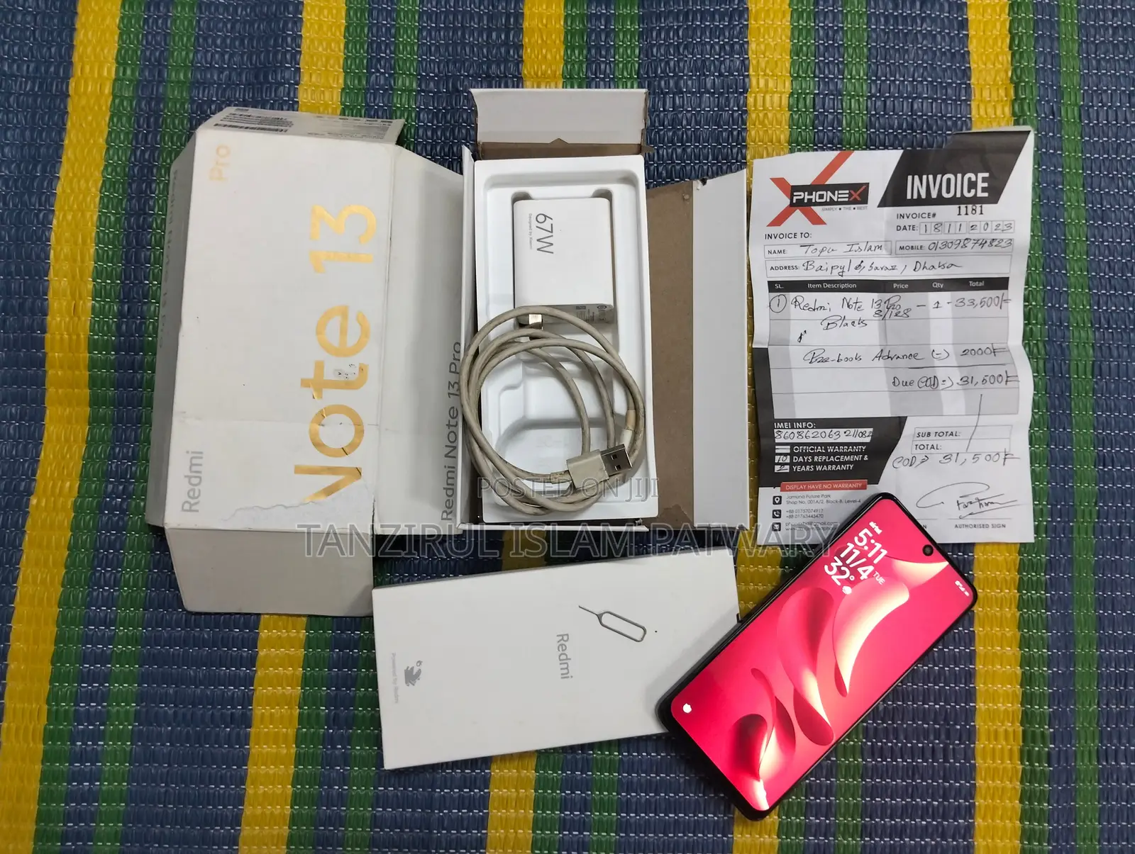 Xiaomi Redmi Note 13 Pro 5G 128 GB Black