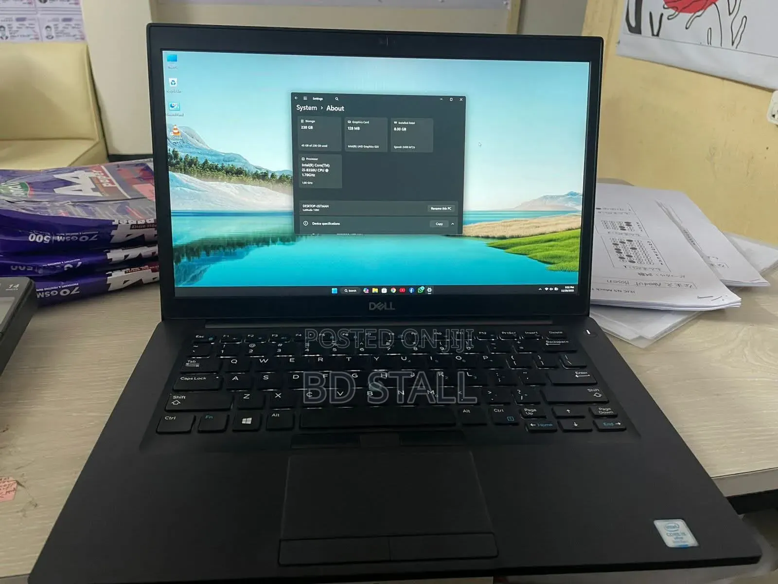 Laptop Dell Latitude E7470 8GB Intel Core I5 SSD 256GB