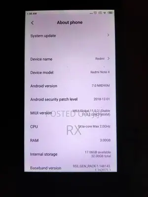 Photo - Xiaomi Redmi Note 4 64 GB Black