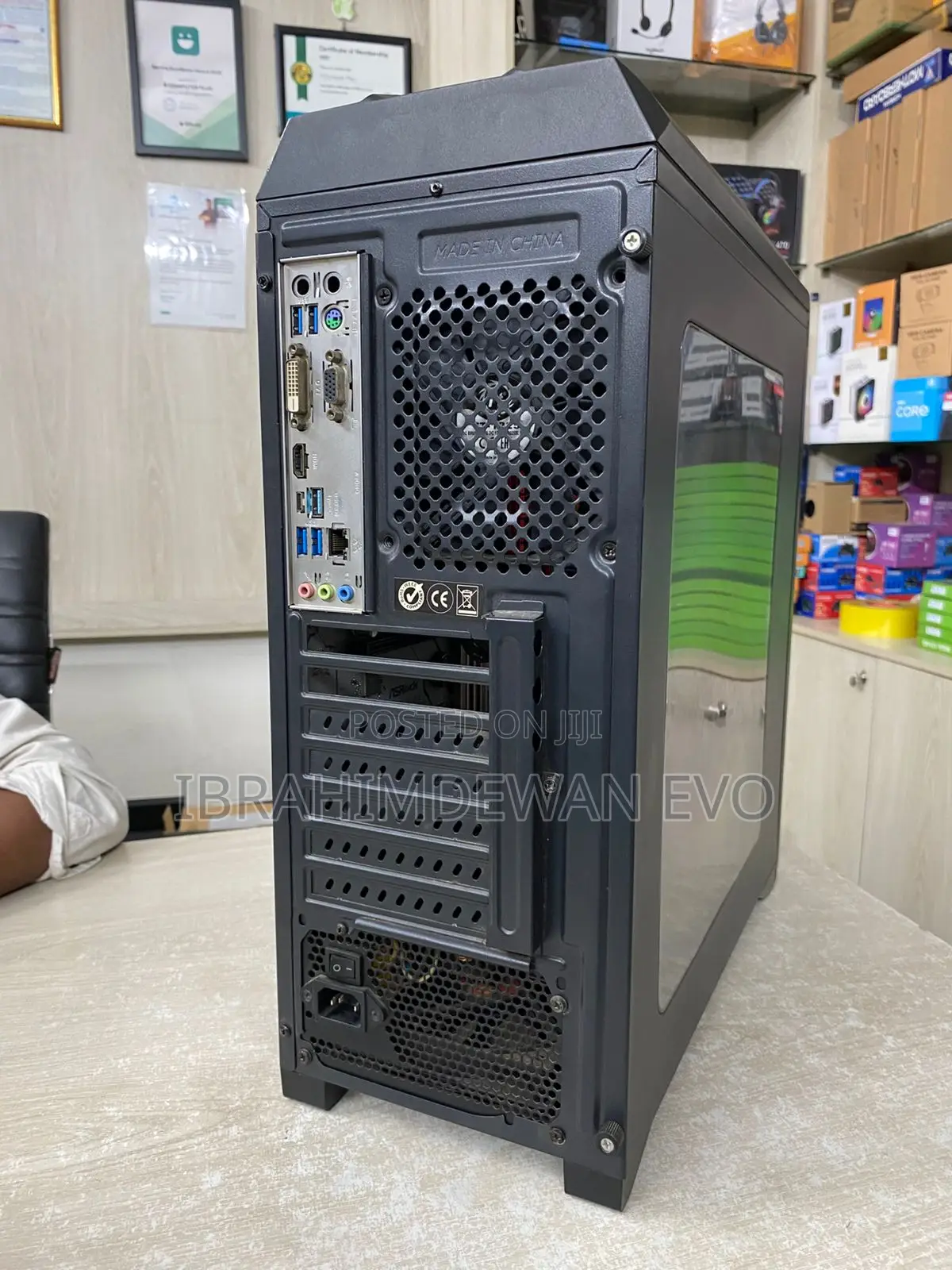 Desktop Pc Intel Core I5 8th Gen 2.80 Ghz,Ddr- 4 8gb Ram , Ssd: 256gb