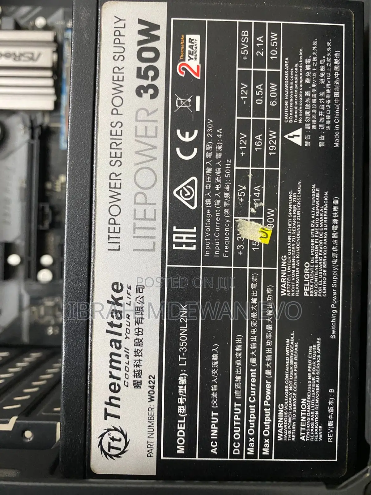 Desktop Pc Intel Core I5 8th Gen 2.80 Ghz,Ddr- 4 8gb Ram , Ssd: 256gb