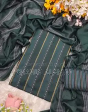 বার্মিজ তাঁত থ্রি-পিস