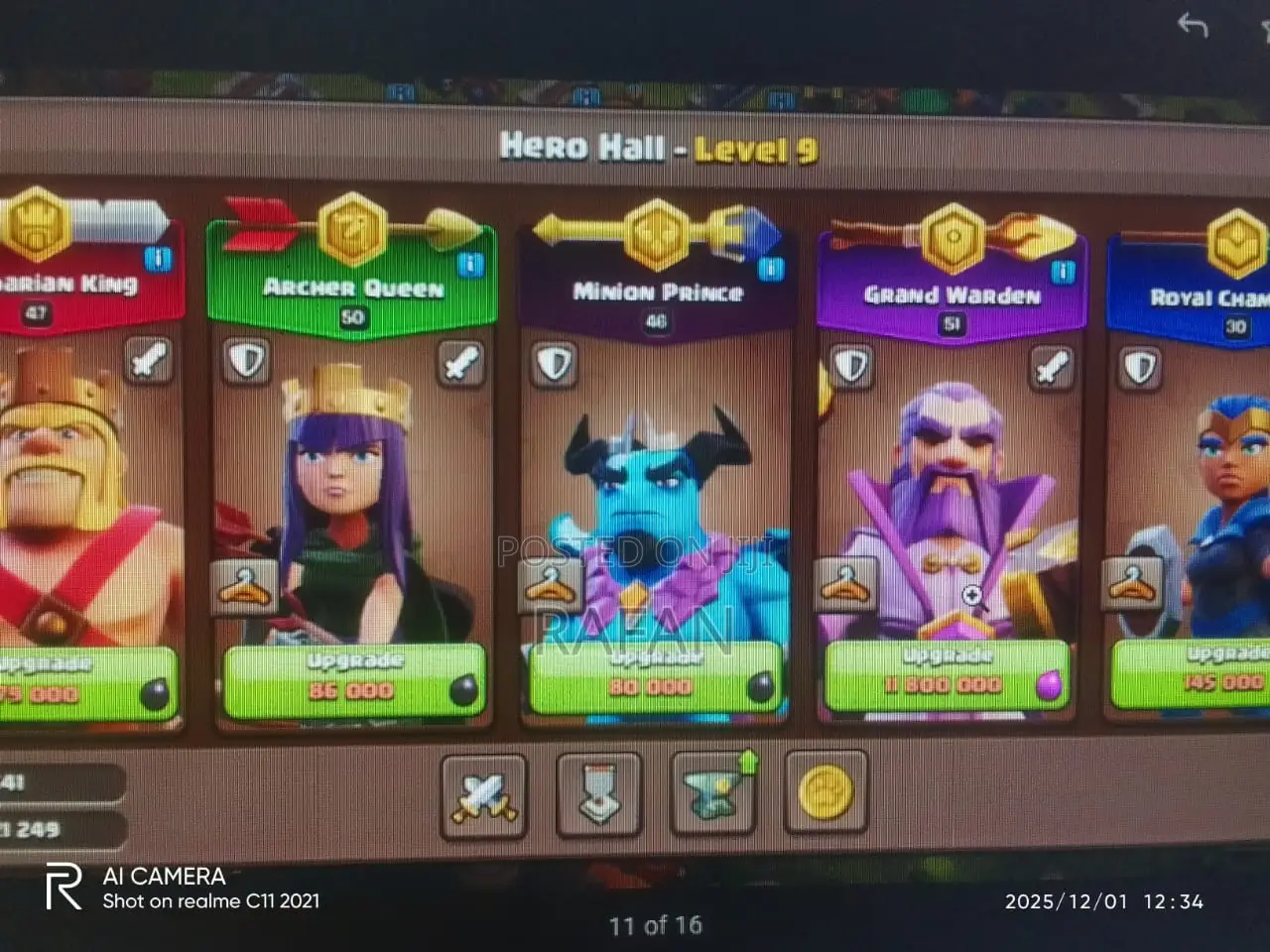 Premium Th16 Clash of Clans Account | 1 Buyer Wins, Others Lose Out