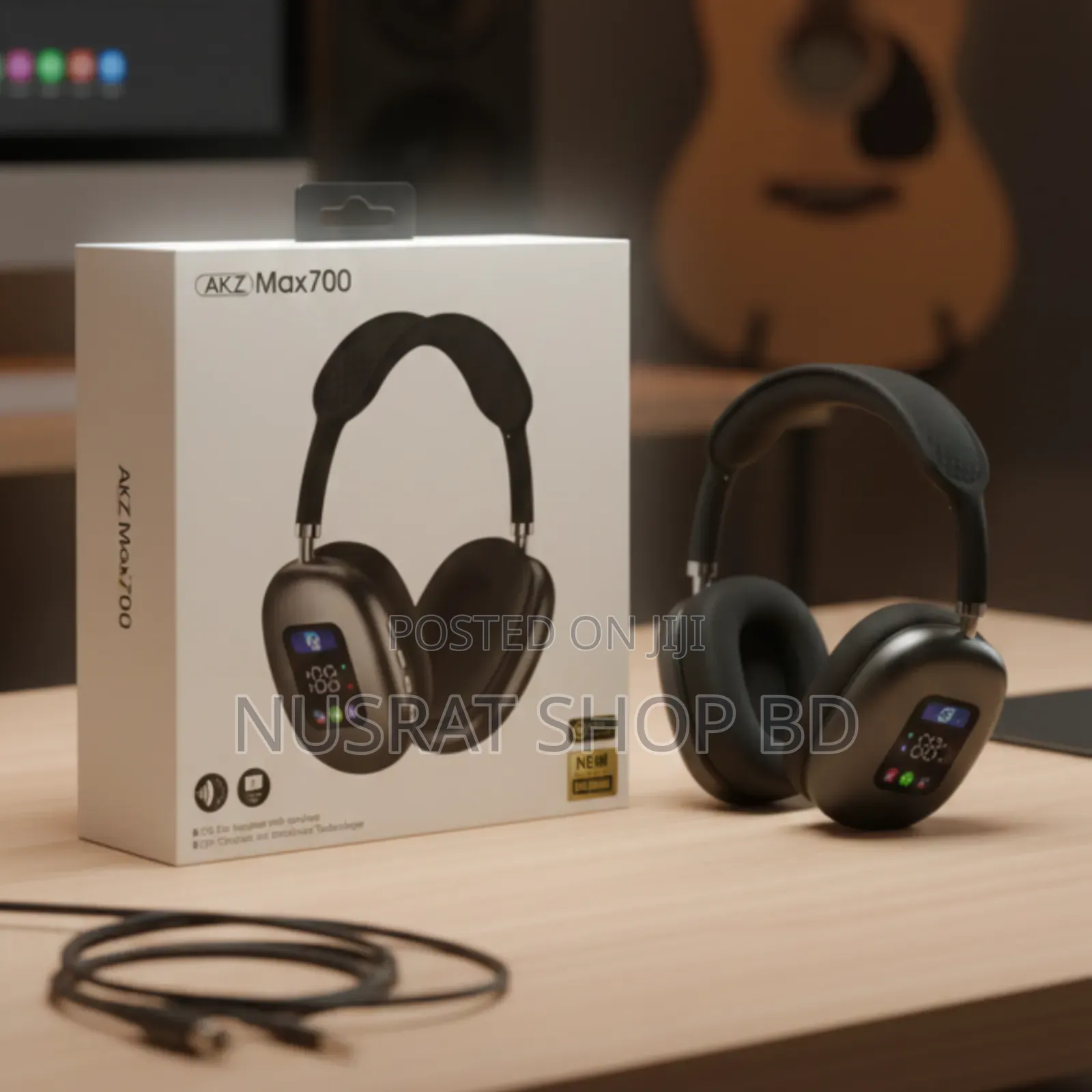 Akz Max700 on-Ear Wireless Headset
Code : 11963