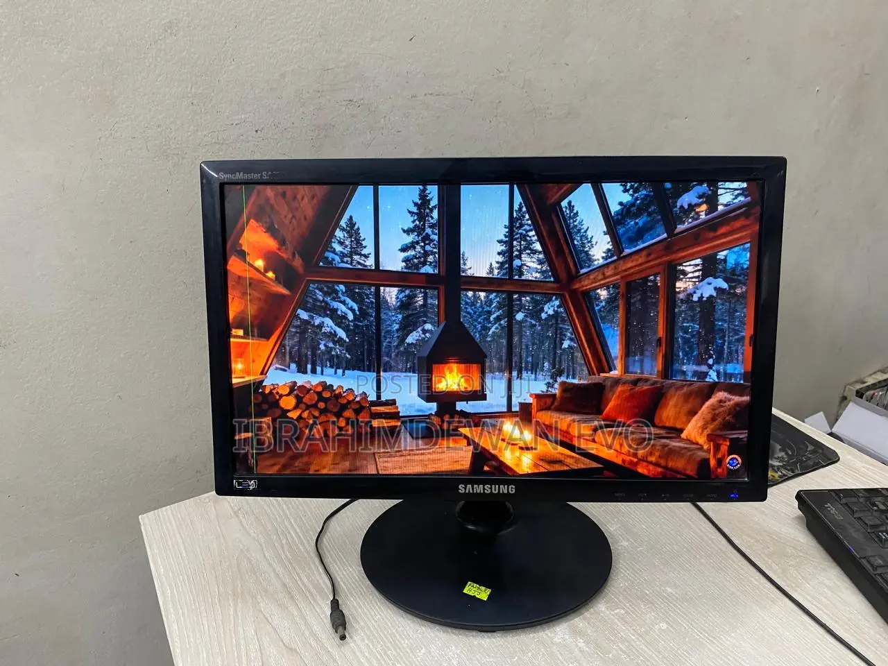 Samsung 19" 1 Mark Led Monitor ,Resolution (1366x768) ,Model : S19b150