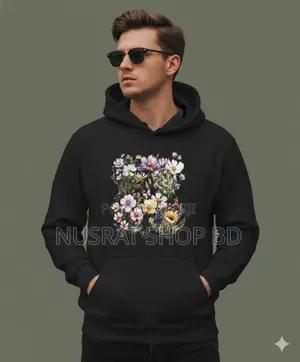 Drop Shoulder Hoodie for Men and Women