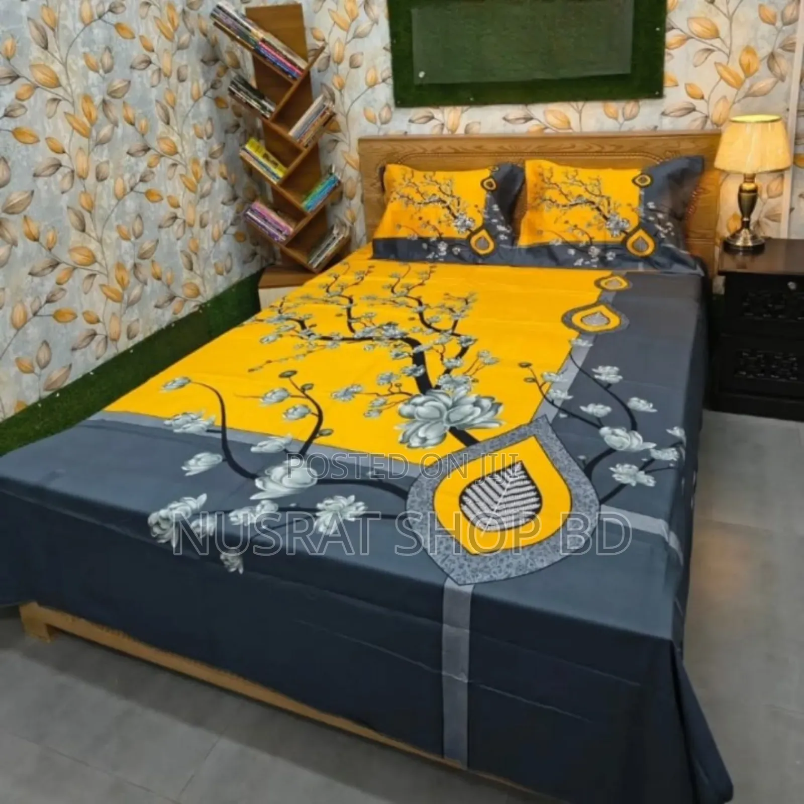 Luxury Panel Cotton Bed Sheet
Code : 11811