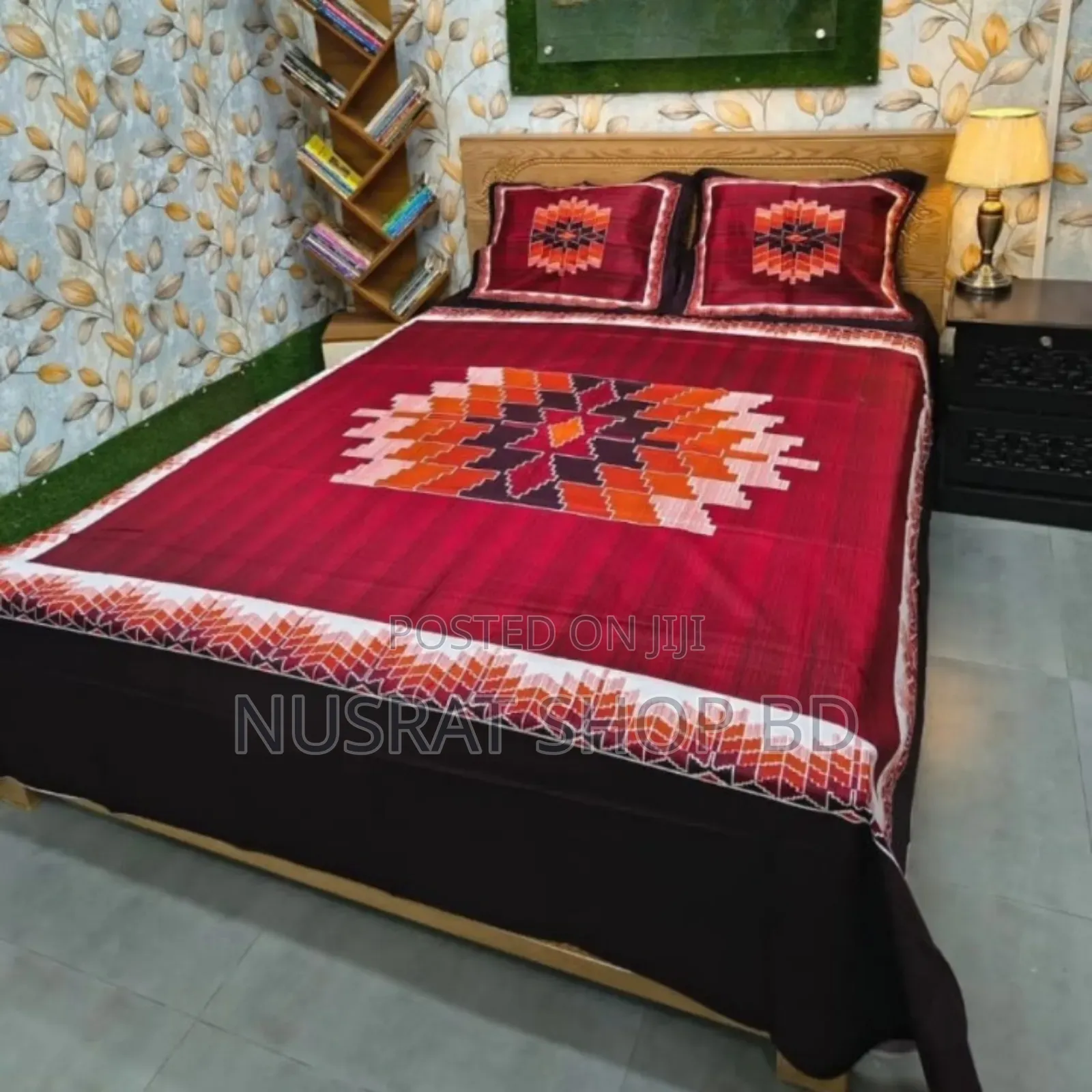 Luxury Panel Cotton Bed Sheet
Code : 11811