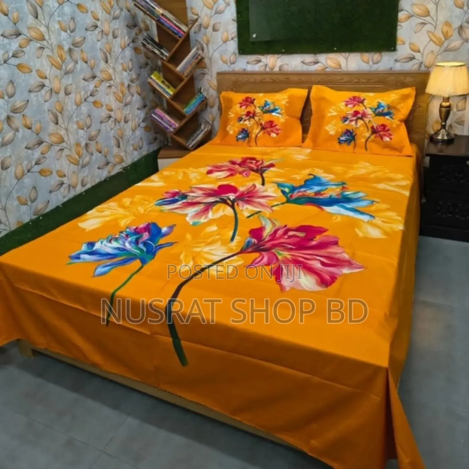Luxury Panel Cotton Bed Sheet
Code : 11811