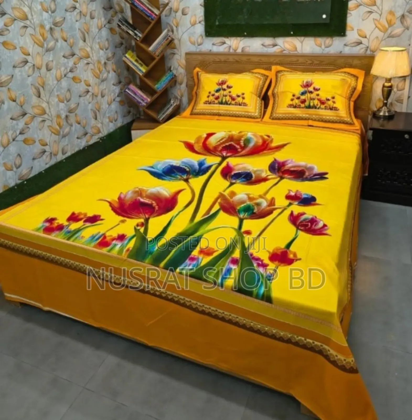 Luxury Panel Cotton Bed Sheet
Code : 11811