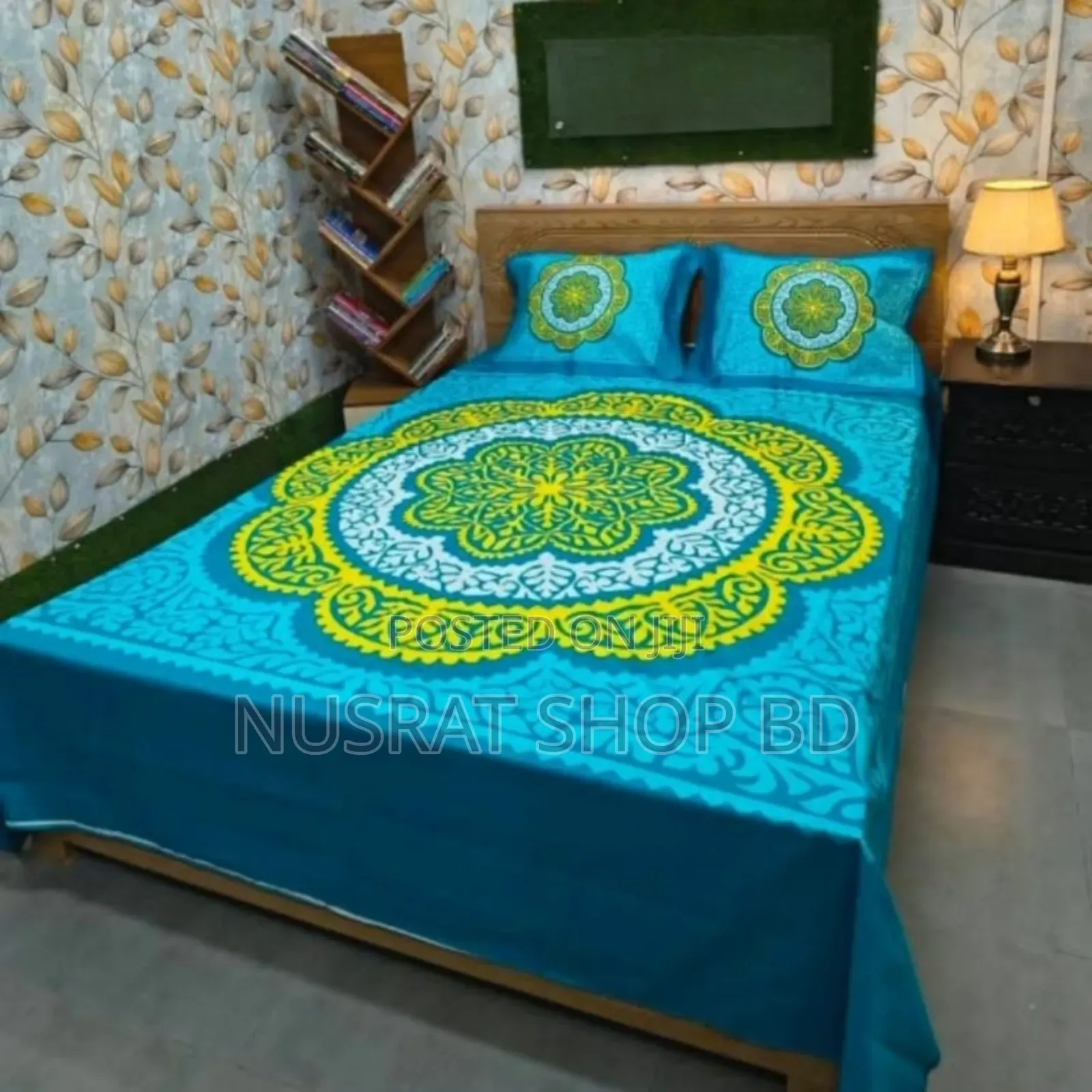 Luxury Panel Cotton Bed Sheet
Code : 11811