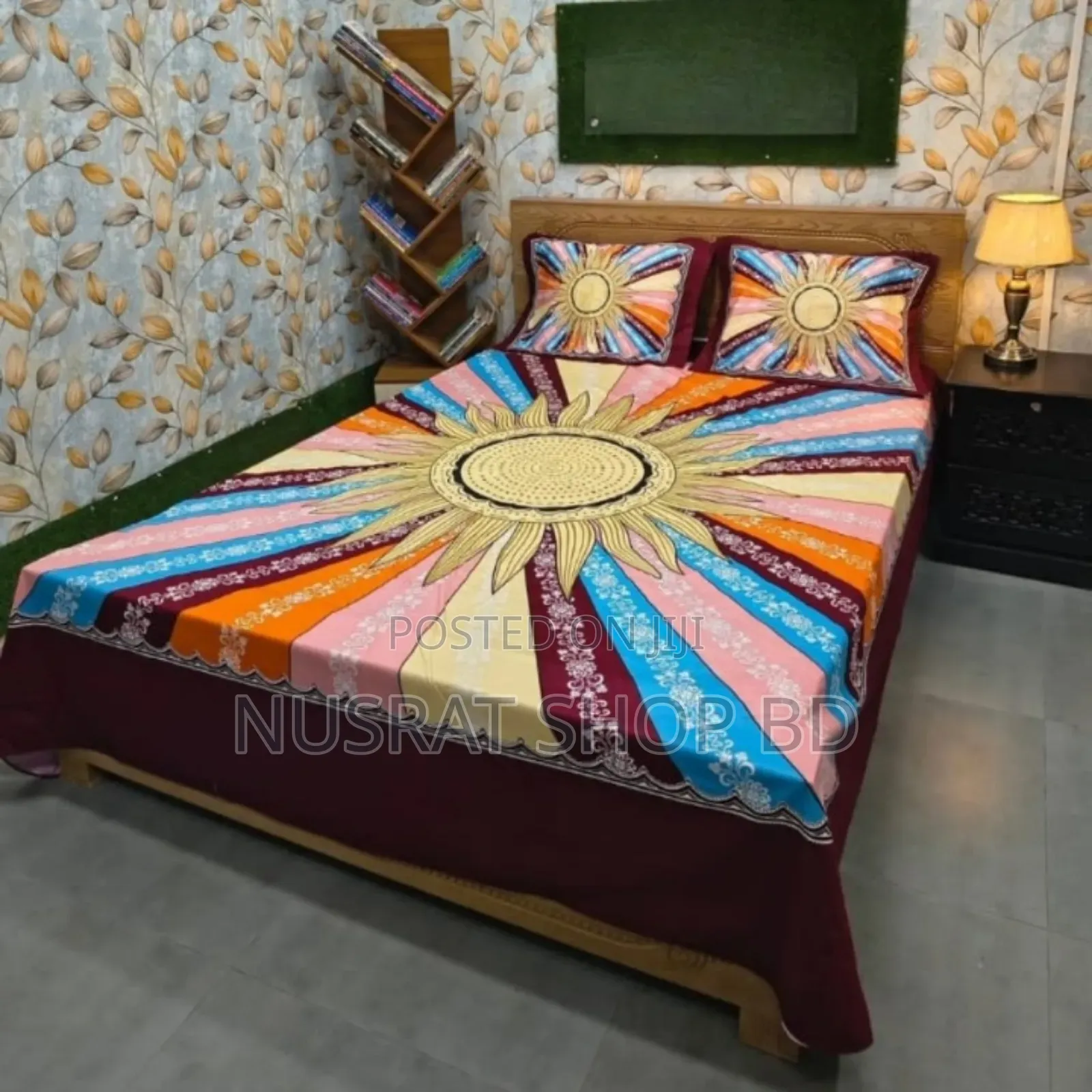 Luxury Panel Cotton Bed Sheet
Code : 11811