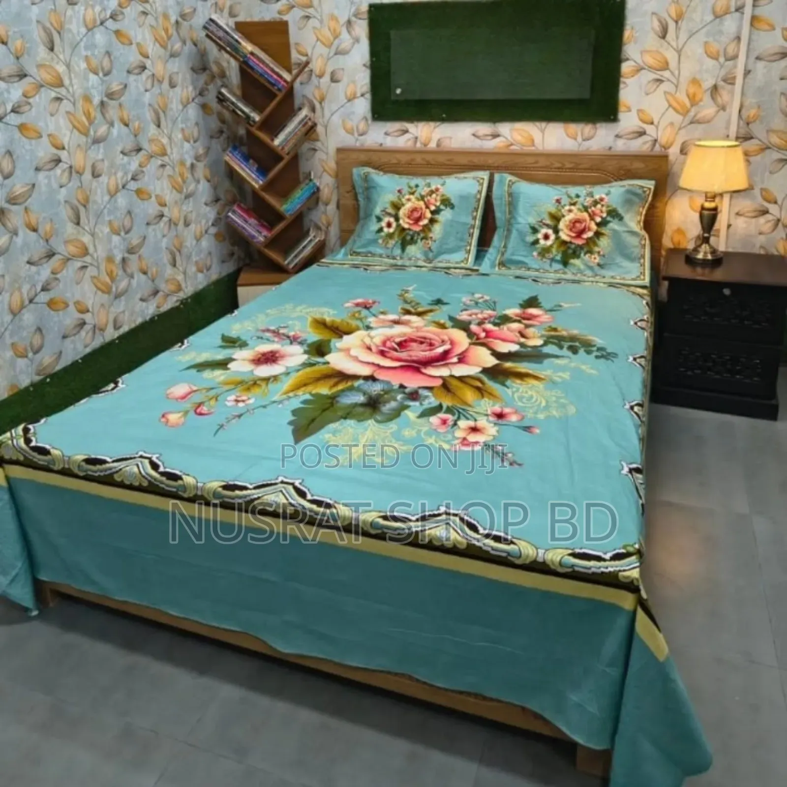 Luxury Panel Cotton Bed Sheet
Code : 11811