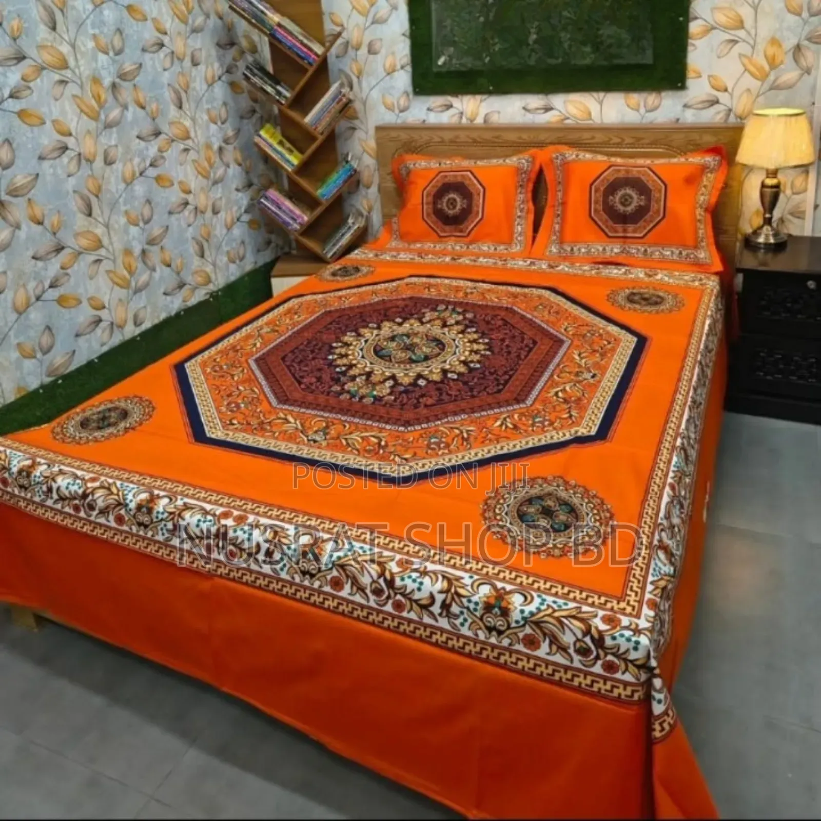 Luxury Panel Cotton Bed Sheet
Code : 11811