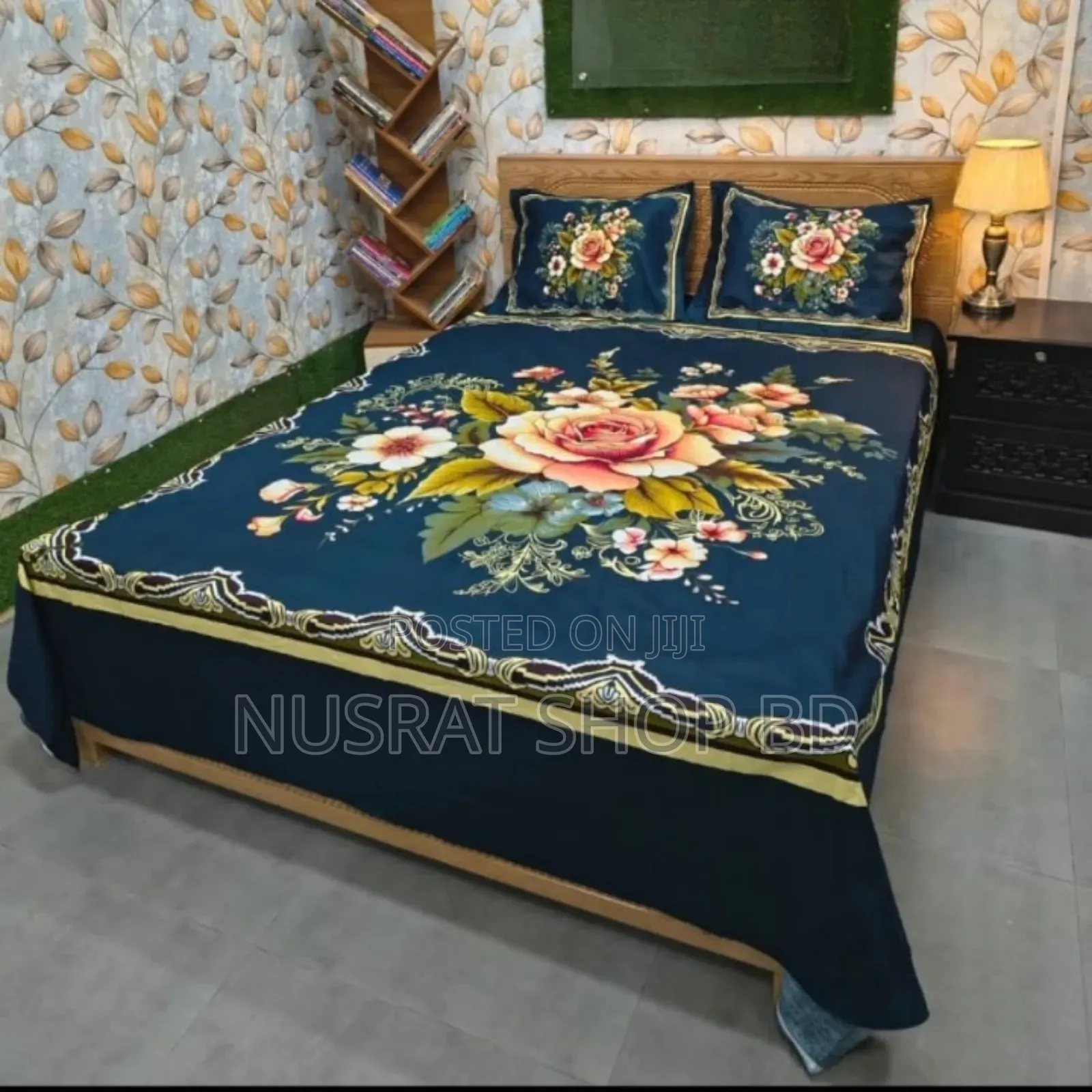 Luxury Panel Cotton Bed Sheet
Code : 11811