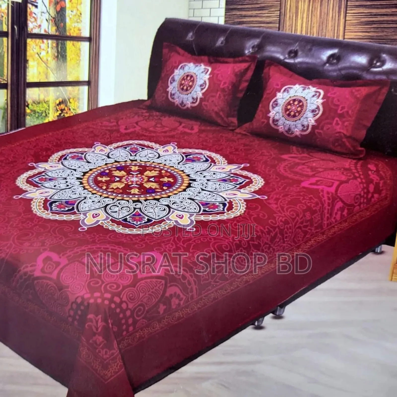 Luxury Panel Cotton Bed Sheet
Code : 11811