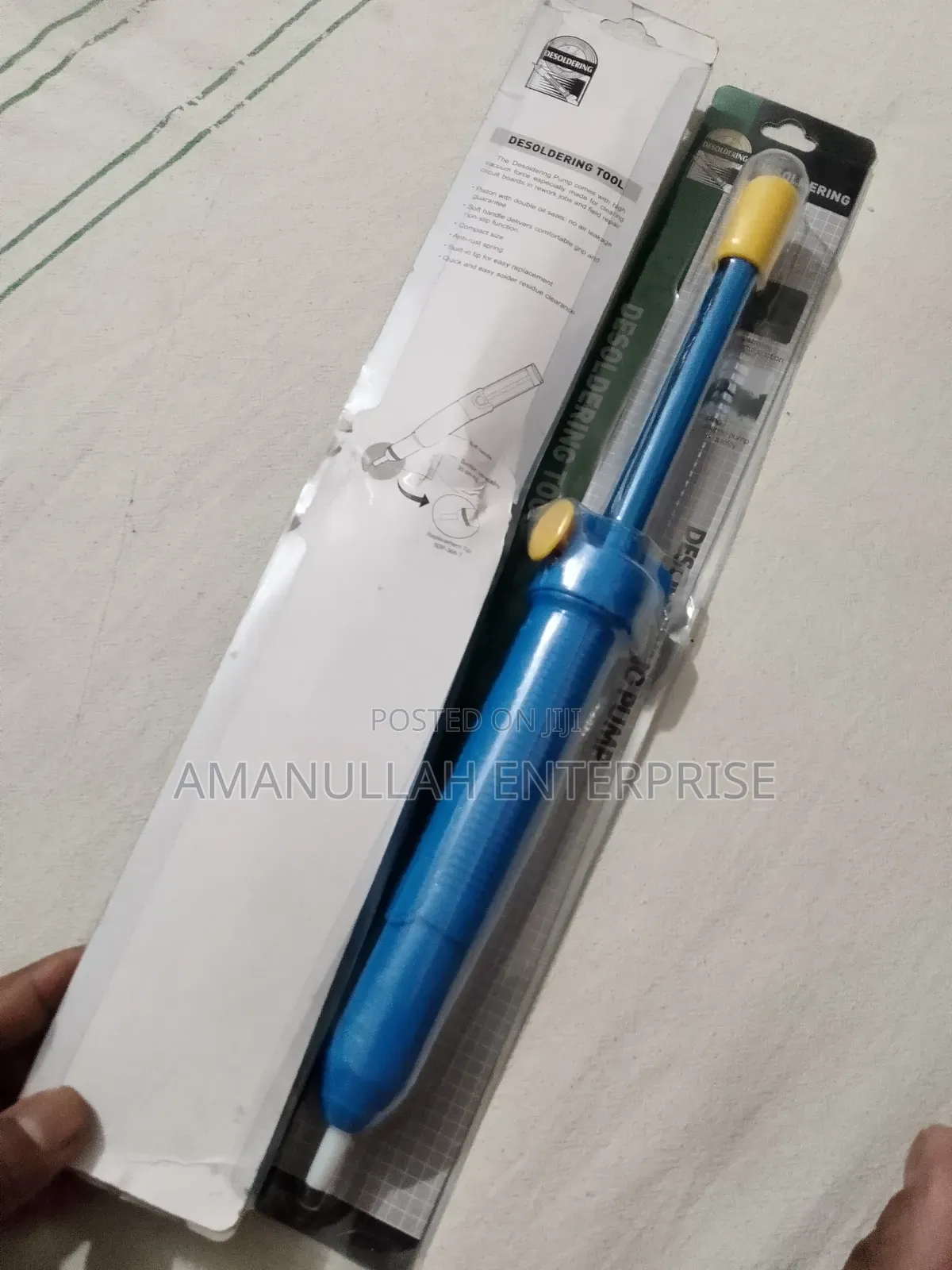 Desoldering Pump, Also Commonly Known as a Solder Sucker