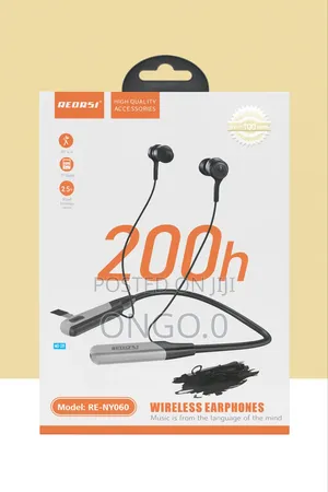 Photo - Recrsi Neckband /Deep Base Sound / Bluetooth 5.3/ Long Battery Backup