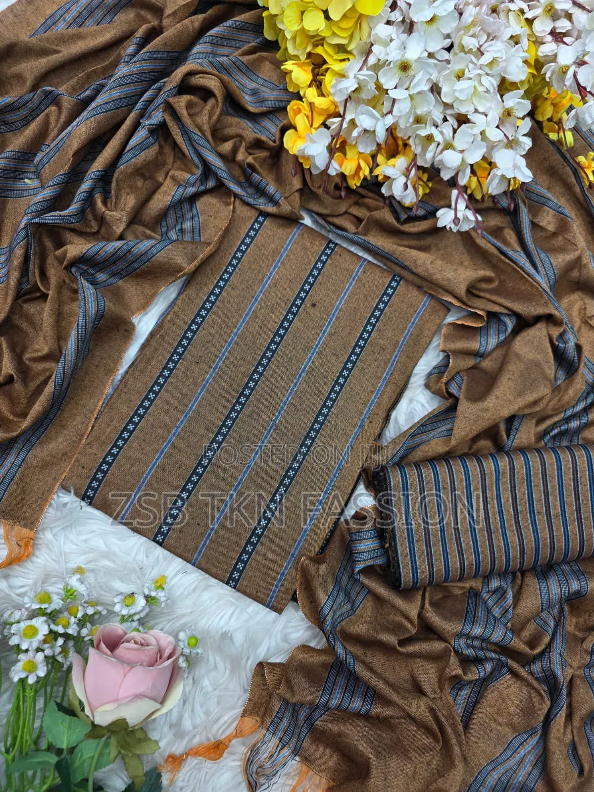 বার্মিজ তাঁত থ্রি-পিস নতুন আপডেট