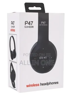 Wireless Bluetooth Headphone P47 Stereo Earphone With Sd Card Slot