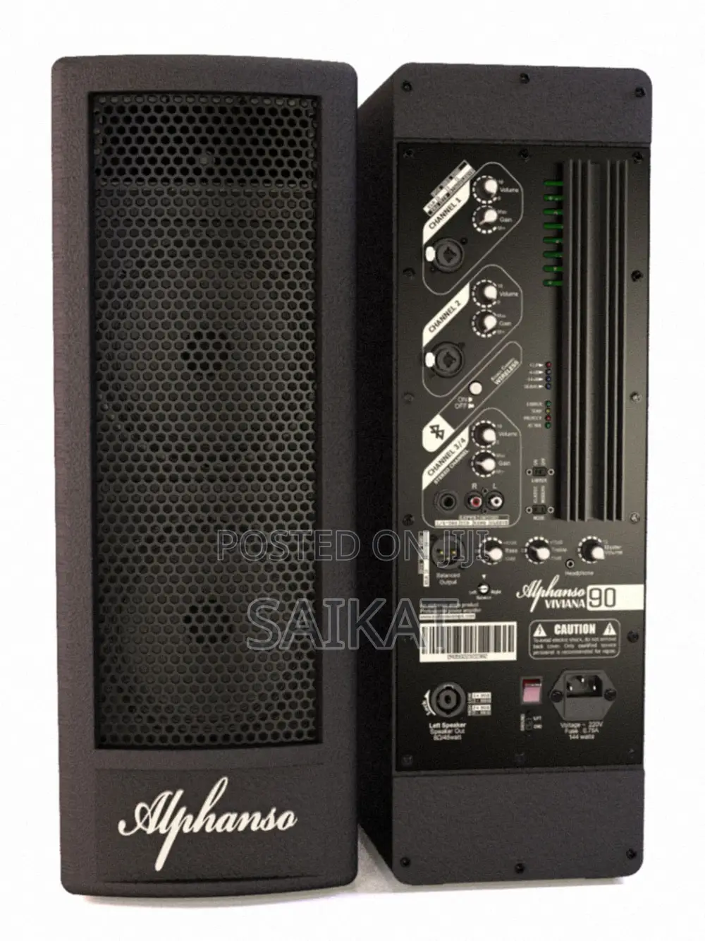 Alphanso Viviana 90 – 45+45 Watt Stereo Pa System 5 Channel