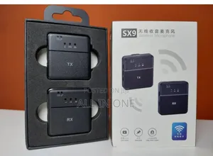 Sx9 Dual Wireless Microphone High Quality