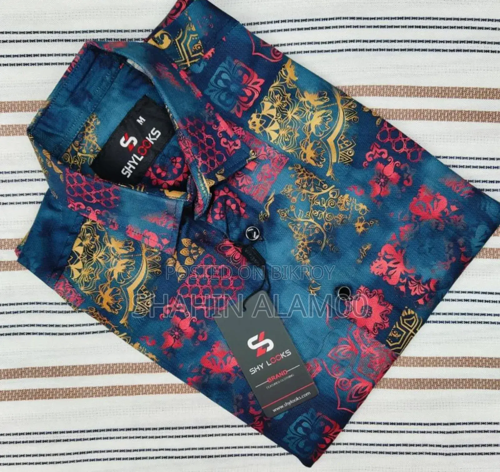 Digital Dubi Cotton Full Sleeve Shirt*