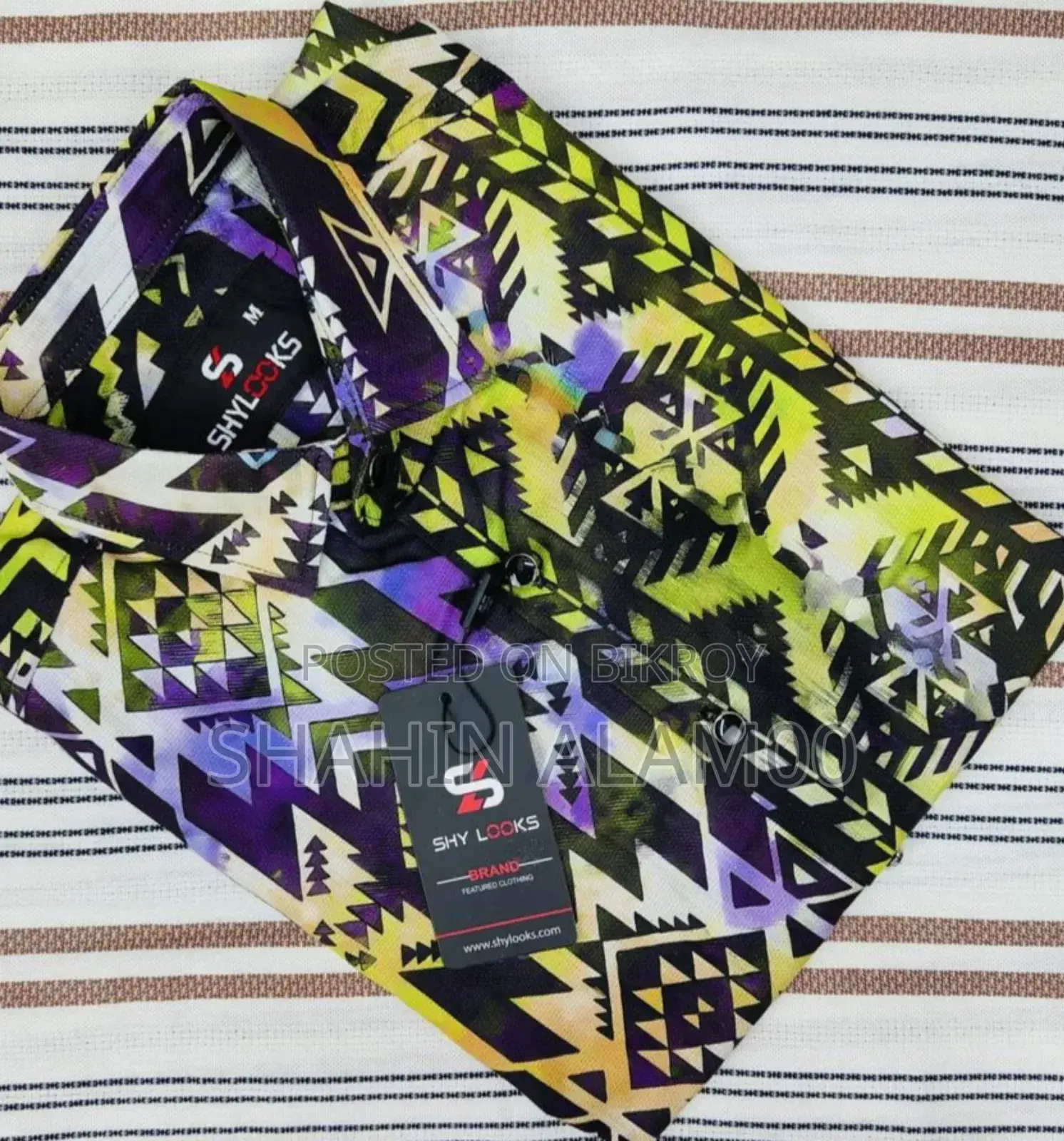 Digital Dubi Cotton Full Sleeve Shirt*