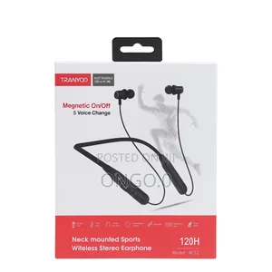 Photo - Tranyoo T- M22 Neckband / Megnetic on-Off/Hd Stearo Neckband