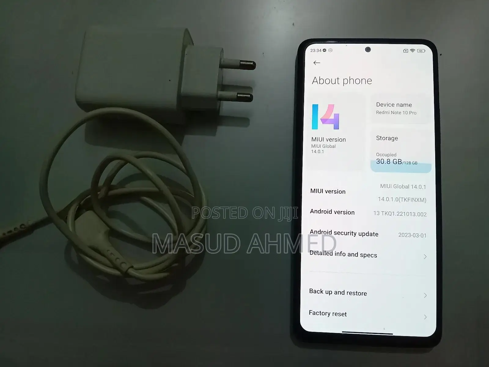 Xiaomi Redmi Note 10 Pro 128 GB Blue