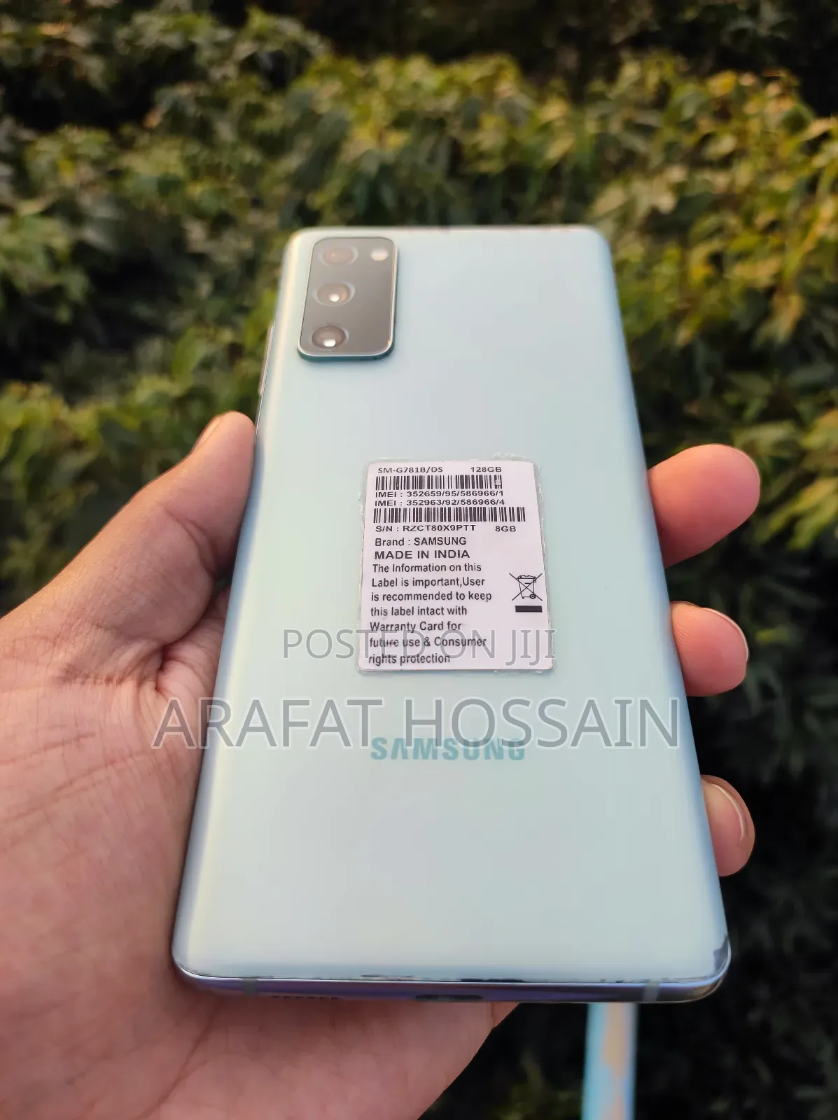 Samsung Galaxy S20 FE 5G SD865 128 GB Green