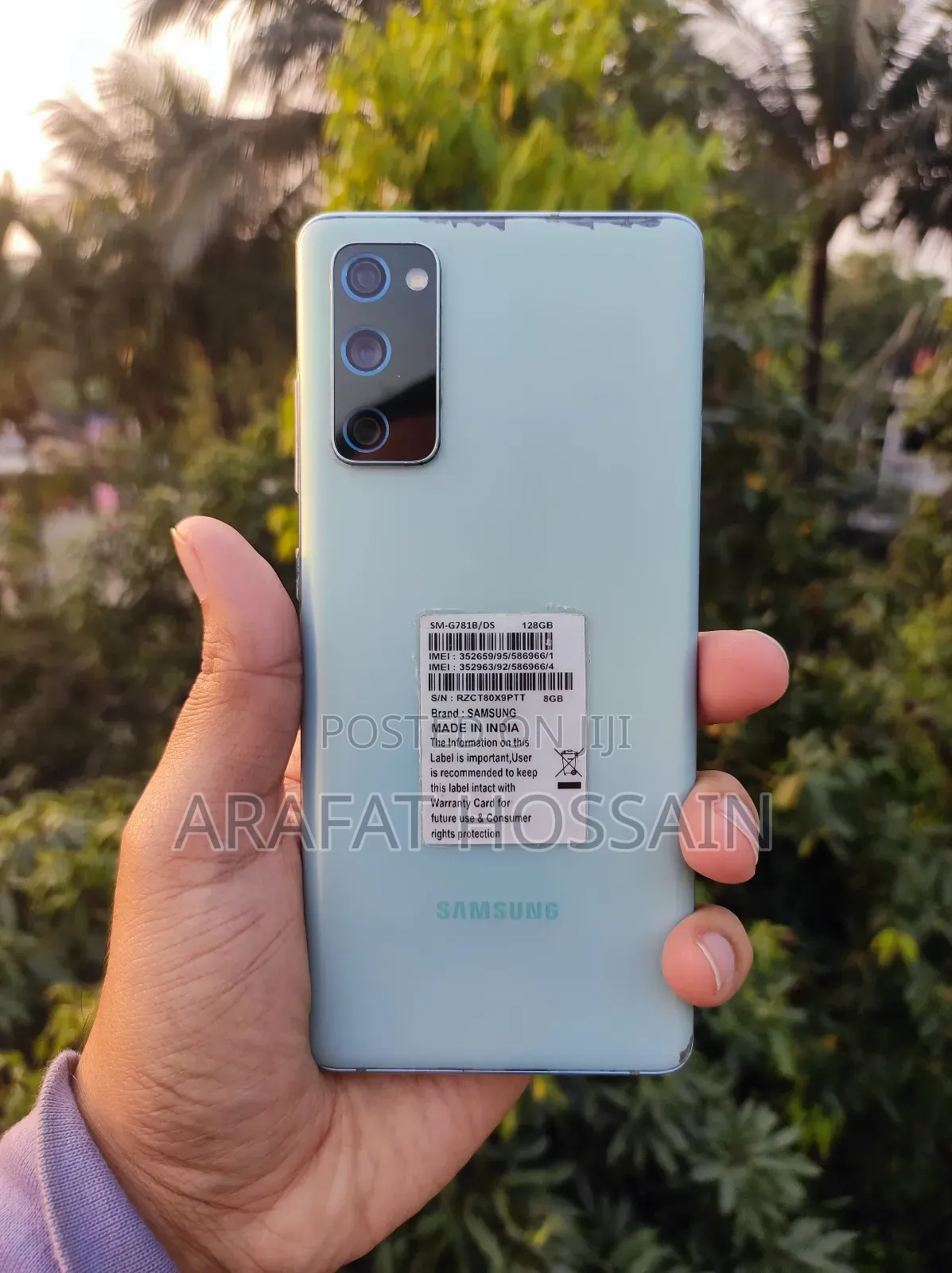 Samsung Galaxy S20 FE 5G SD865 128 GB Green