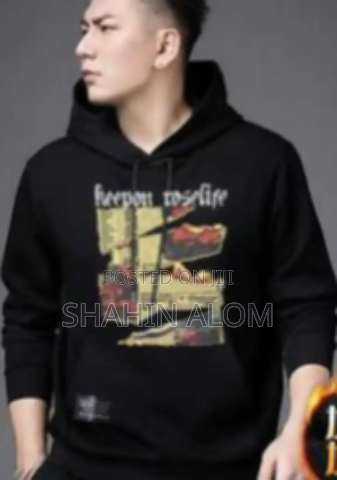 প্রিমিয়াম কটন DTF স্টাইলিশ হুডি